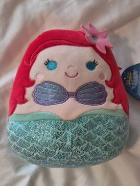NWT Squishmallows Ariel Little Mermaid Plush